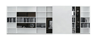 Poliform | Bookcases | Wall System